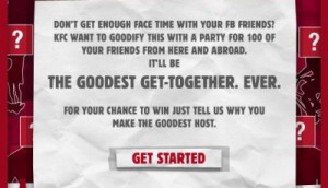 KFCgoodestgettogether
