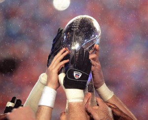 Members of the Indianapolis Colts reach