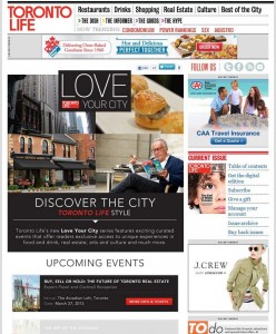Toronto Life Love Your City Toronto Life Love Your City