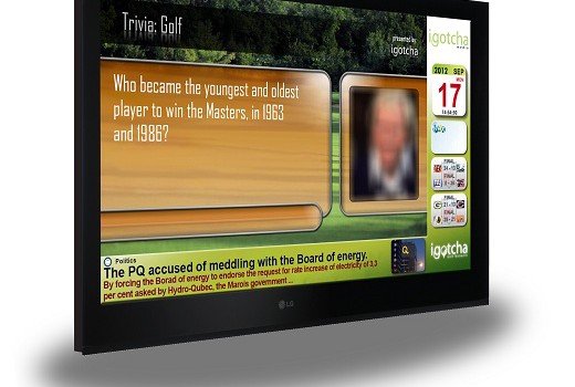 iGotcha digital screen