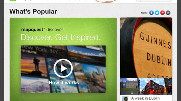 Mapquest Discover