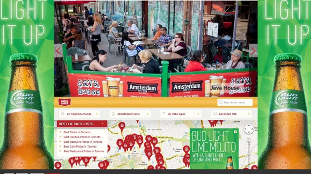Patio Guide microsite