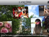 Lancome displays augmented reality roses