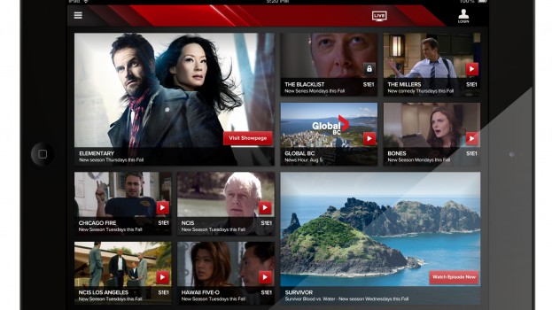 Global Go iPad Homescreen