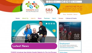 pan am games website