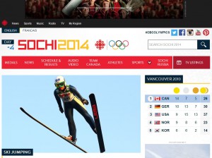 cbc olympics website