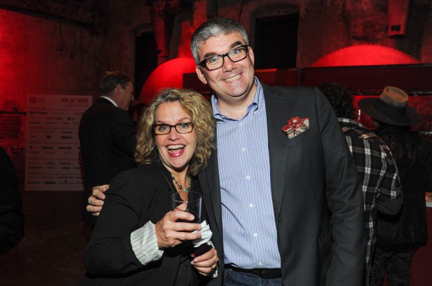 Connie Corner, director of brand partnerships; Robert Jenkyn, managing director, advertising, Globe and Mail