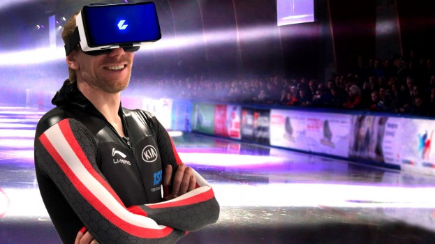 CEEK VR- Inc--Canadian speed skater Ted-Jan Bloemen becomes the