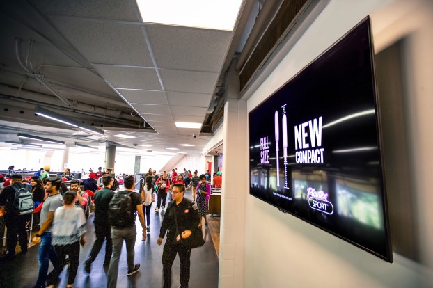 Rouge Media's digital screens in Canadian campuses
