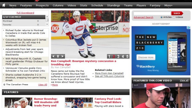 Cue Hockey News