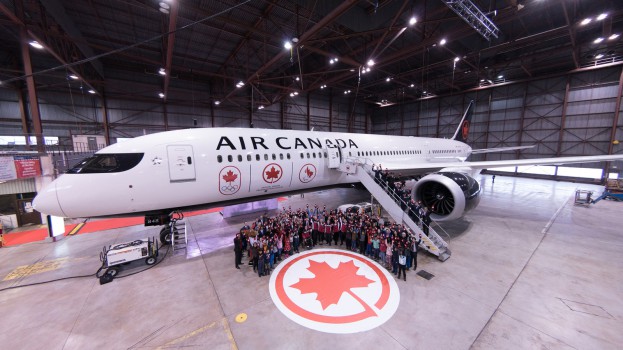 Air Canada-Air Canada Proudly Flies the Flag with Renewed Team C