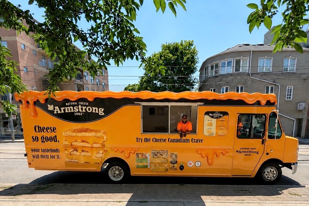 Armstrong's cheese truck marks its largest experiential activation to date
